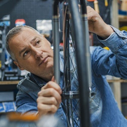 Bike repairman